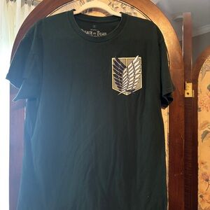 Ripple Junction Attack on Titan Dark Green Tee